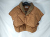 CELINE Phoebe CELINE Macadam Down Vest Phoebe Philo Brown Top