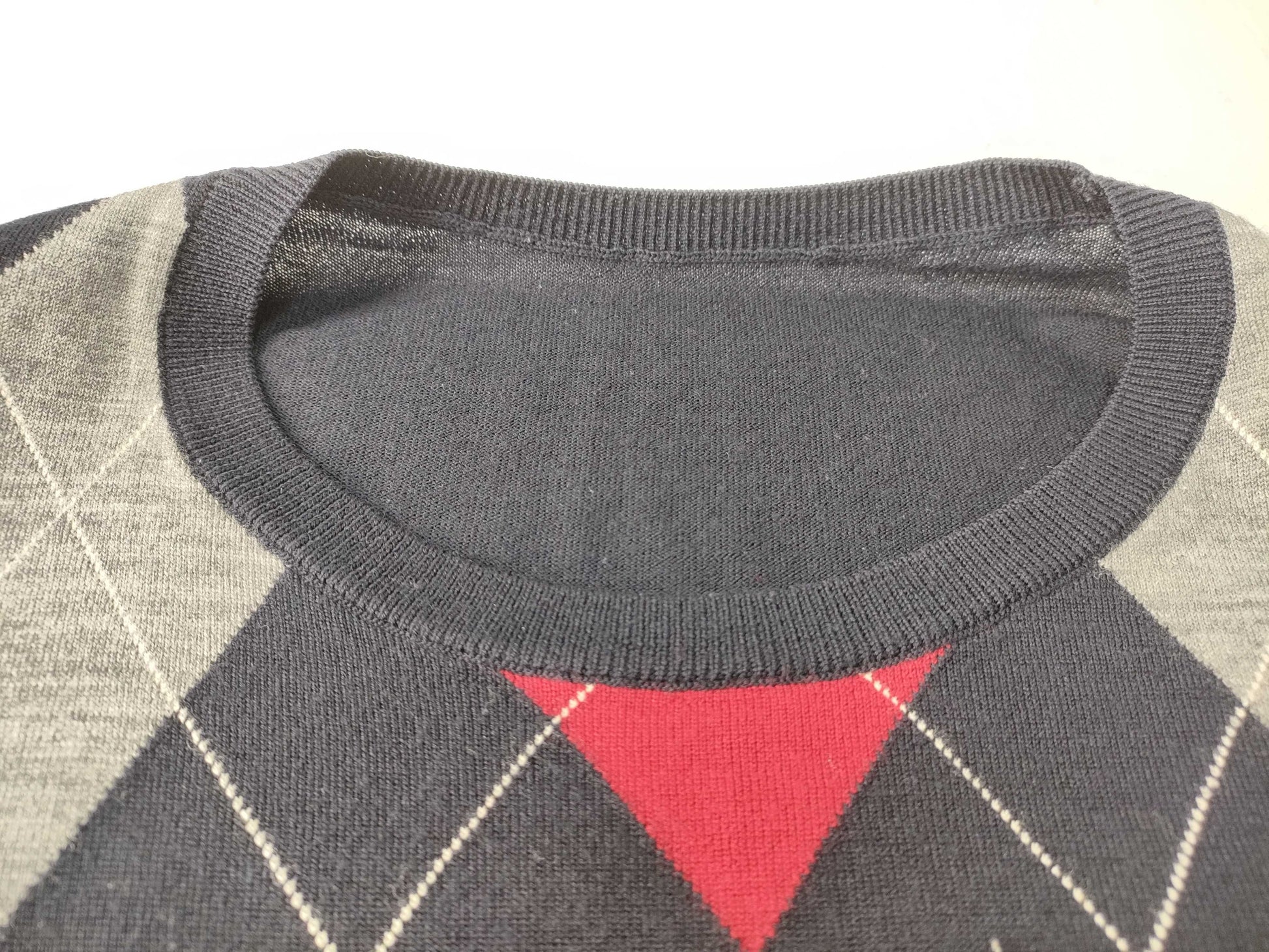 GUCCI Gucci Argyle Knit Gucci Japan Tops