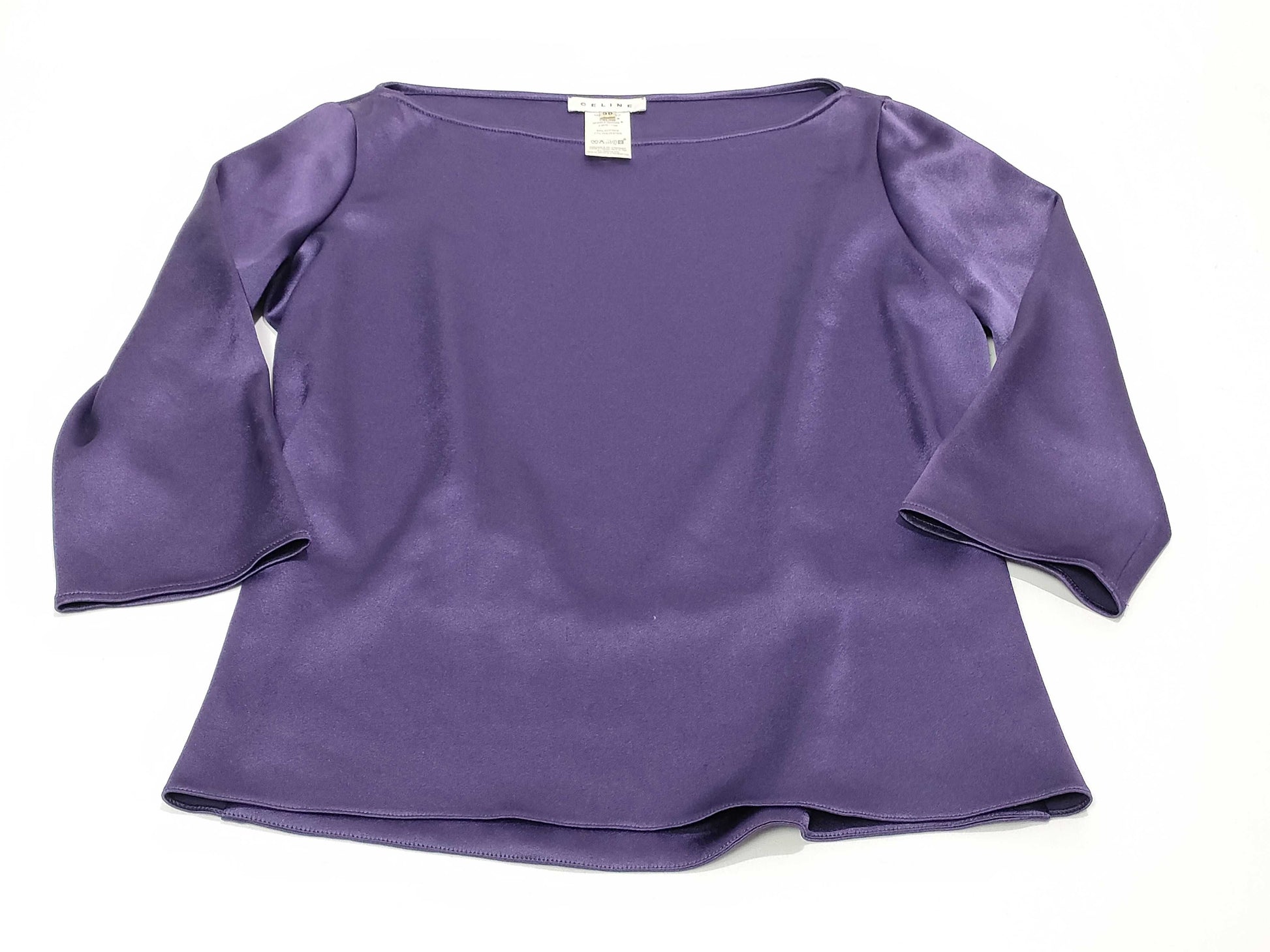 CELINE CELINE Silk Top Satin Top