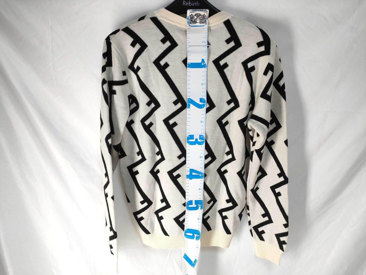 FENDI Men's Men's FENDI Current Tag Zucca FF Pattern Knit Top