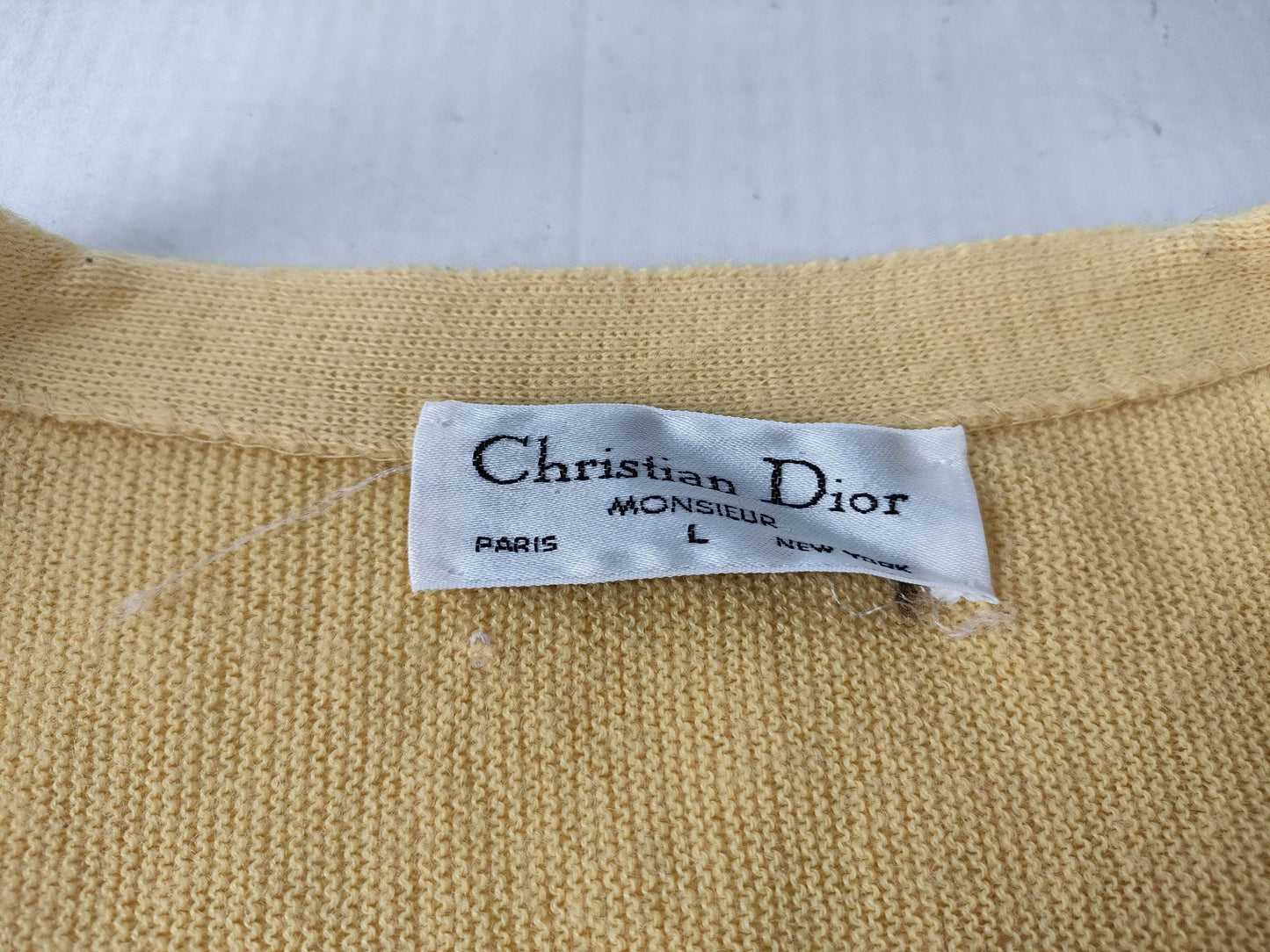 Dior Christian Dior Knitted Cardigan Cardigan