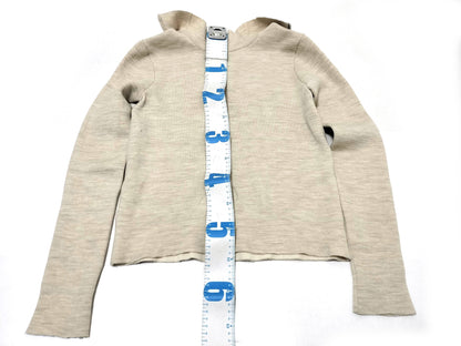 FENDI FENDI Double Face FF Zucca Knit Top