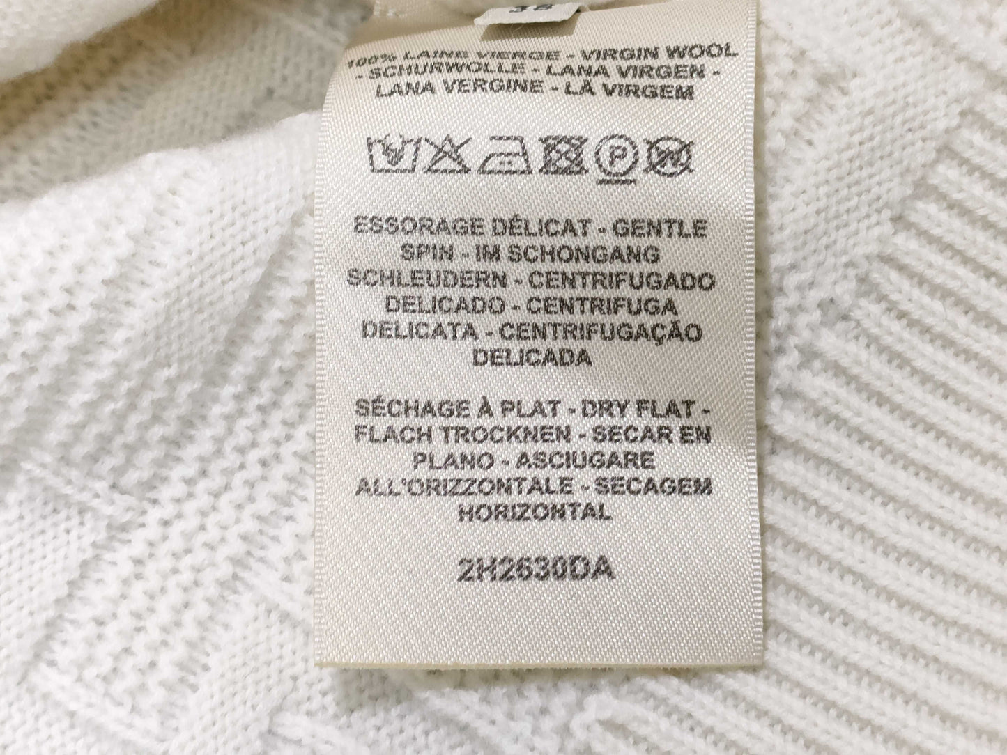 HERMES H-pattern Knit Top