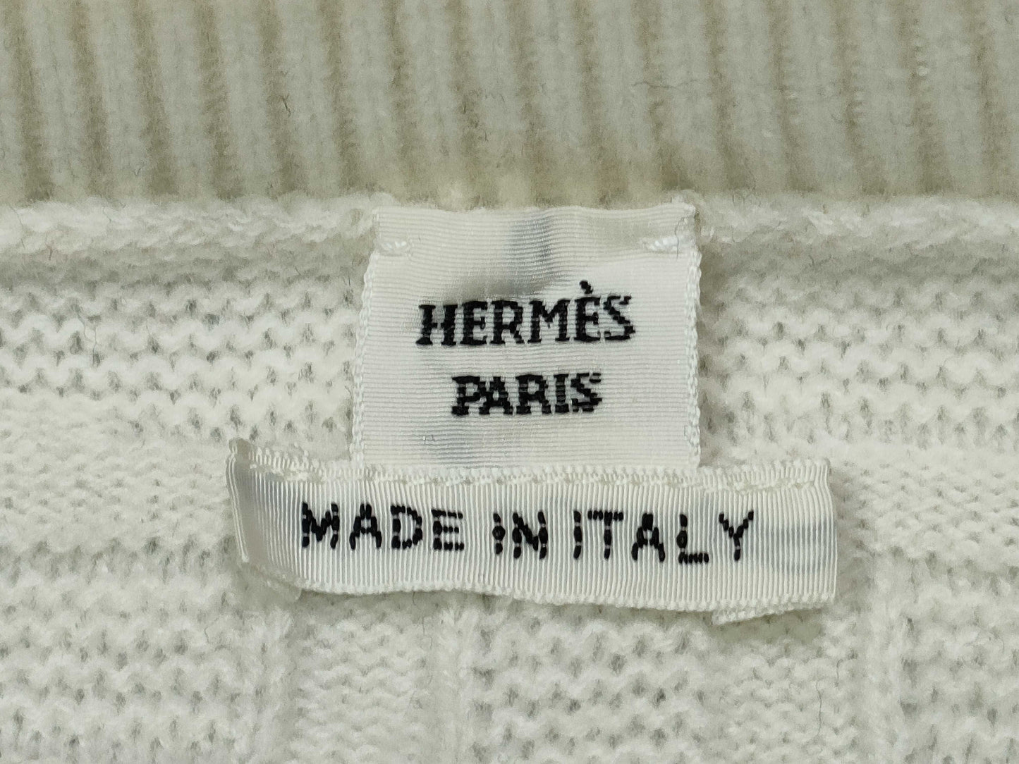 HERMES H-pattern Knit Top