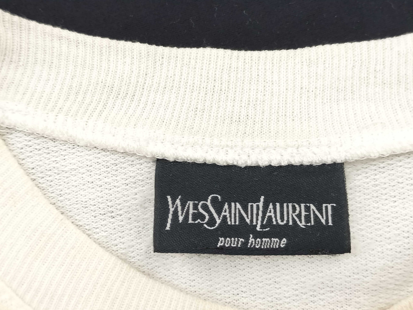 Yves Saint Laurent Saint Laurent Sweatshirt Logo Top