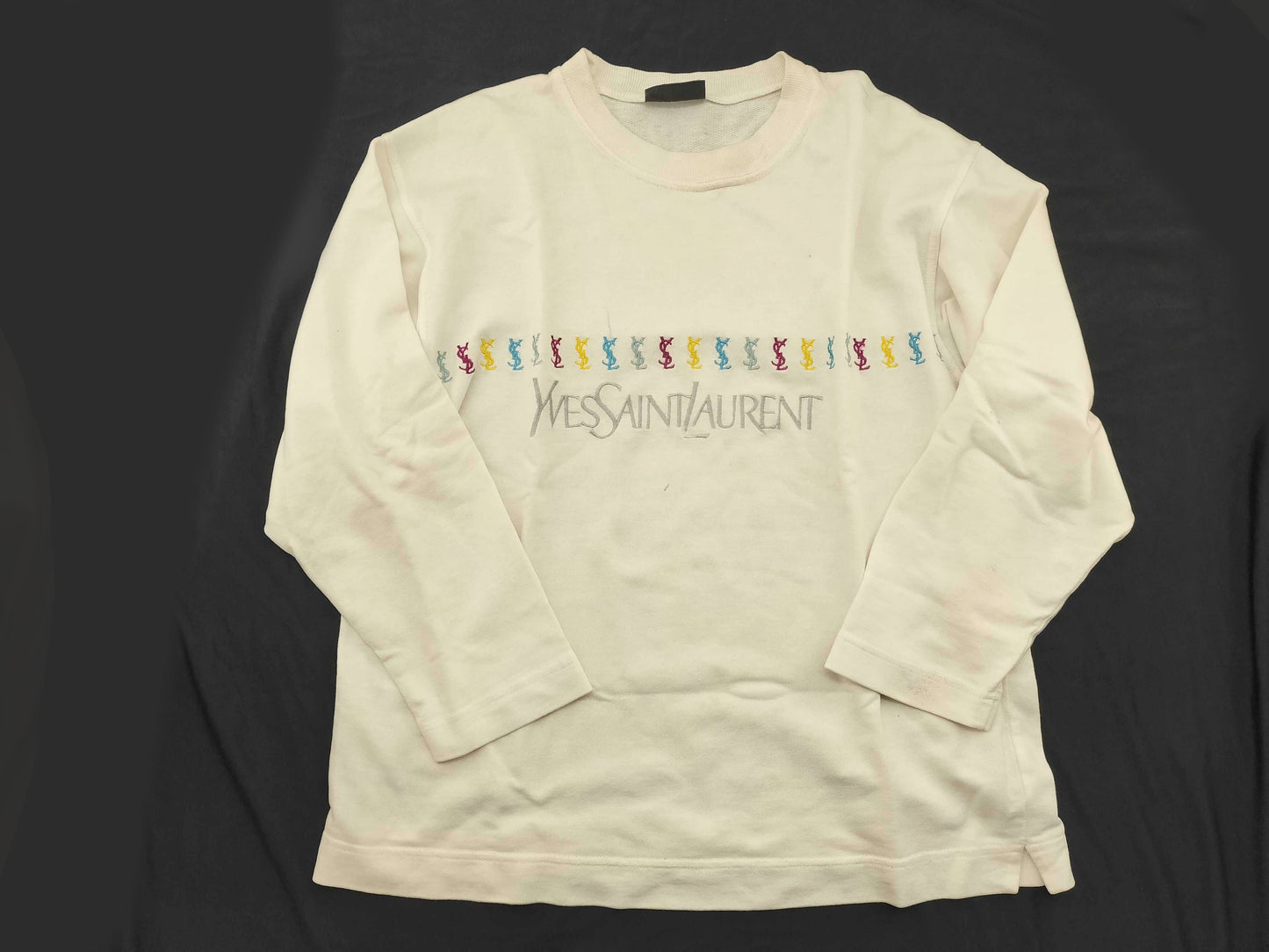 Yves Saint Laurent Saint Laurent Sweatshirt Logo Top