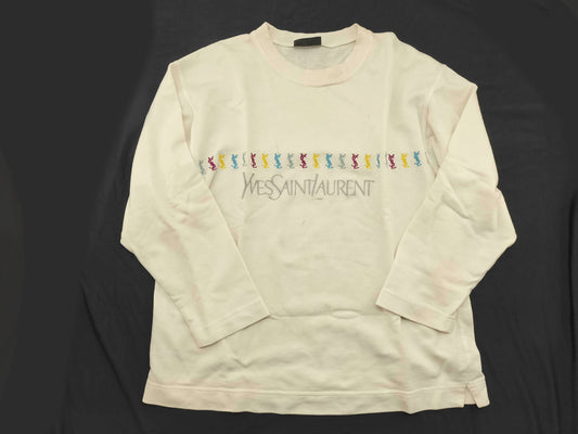 Yves Saint Laurent Saint Laurent Sweatshirt Logo Top