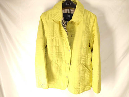 BURBERRY BURBERRYLONDON Quilted Blouson Nova Check Top