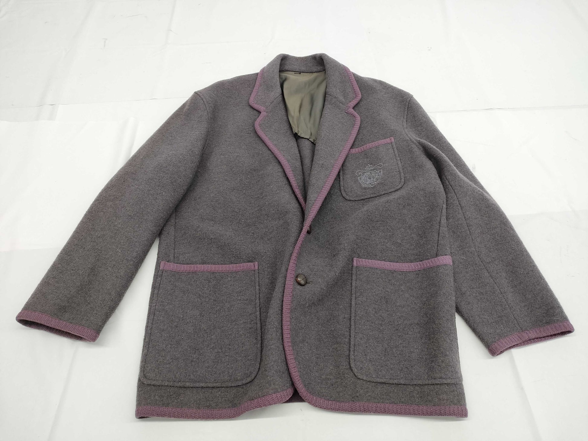 Dior Christian Dior Embroidery Wool Coat Coat