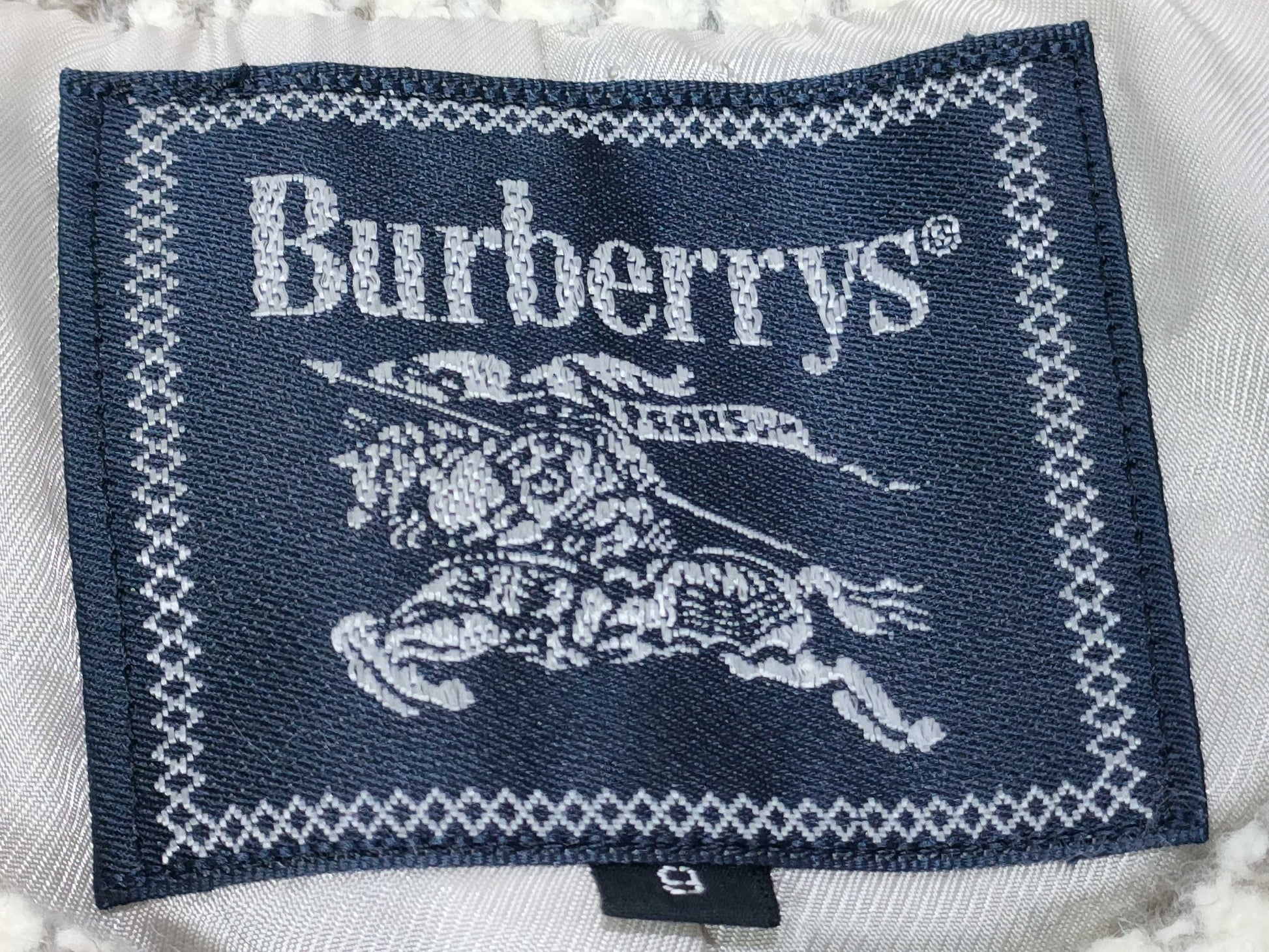 BURBERRY Houndstooth Jacket Wool Jacket