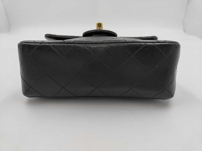 CHANEL Lambskin Mini Matlasse Shoulder Bag