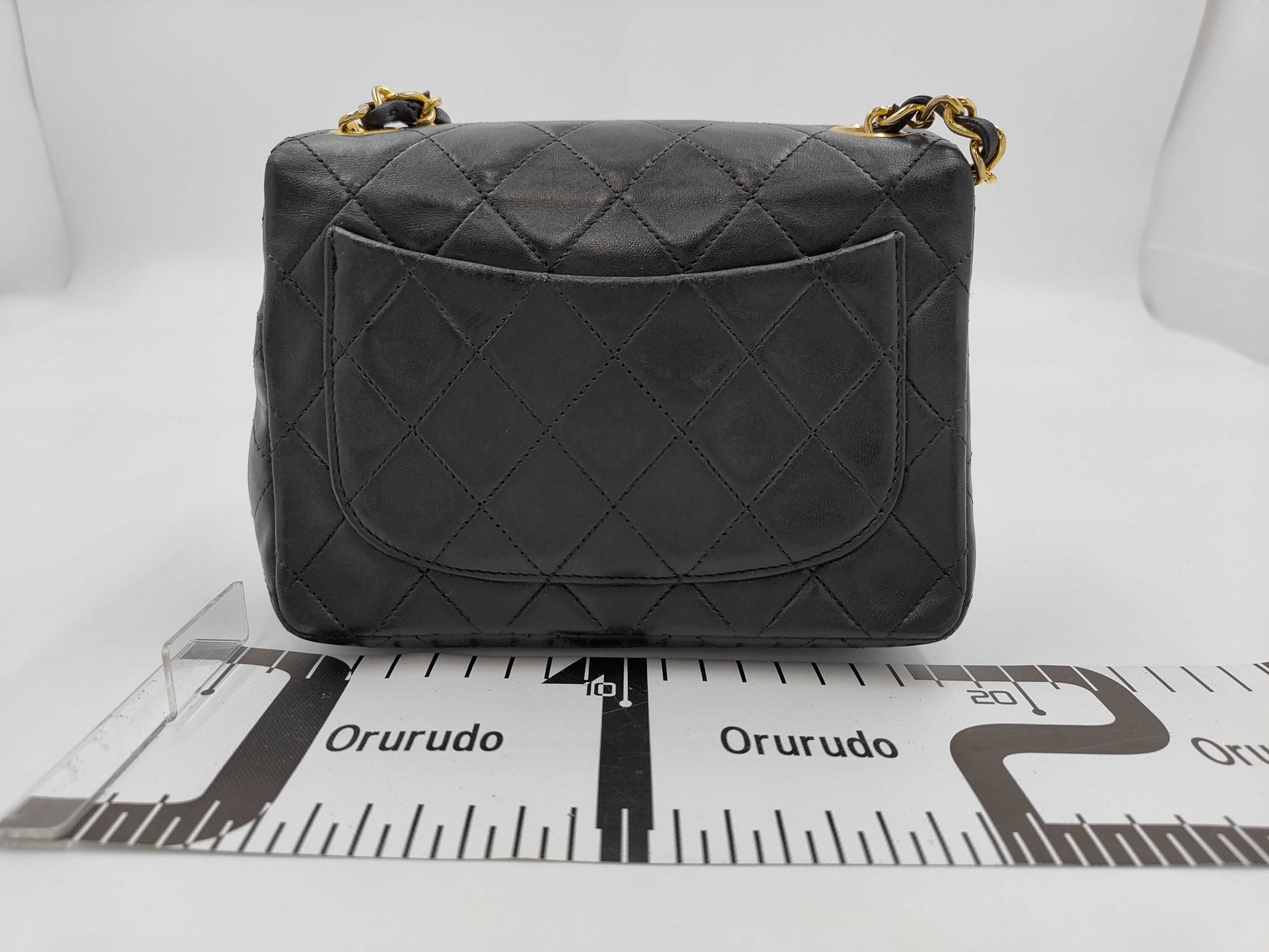 CHANEL Lambskin Mini Matlasse Shoulder Bag