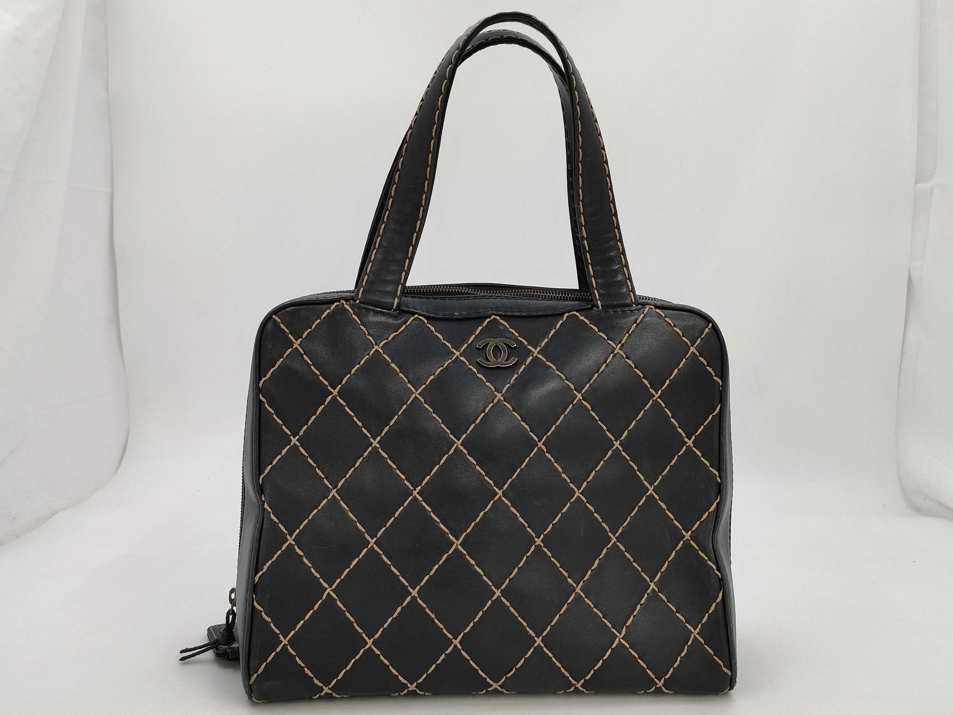 CHANEL Wild Stitch Bag Handbag Handbag