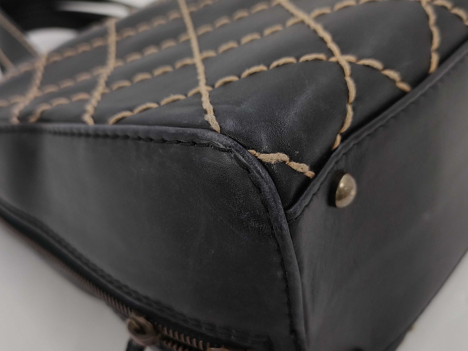 CHANEL Wild Stitch Bag Handbag Handbag