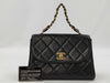 CHANEL Lambskin Chain Handbag with Seal 3rd Shoulder Bag