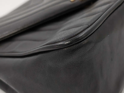 CHANEL Mademoiselle V-Stitch Chain Shoulder Bag with Seal 2nd Generation Shoulder Bag