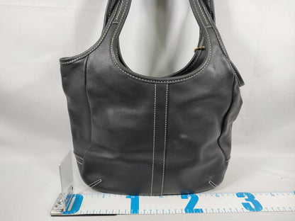 COACH Leather One Shoulder Bag Black Handbag
