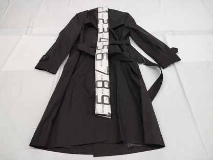 COACH Trench Coat CAC00 Black #S Coat