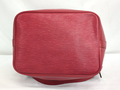 LOUIS VUITTON Epi Noe Red Shoulder Bag