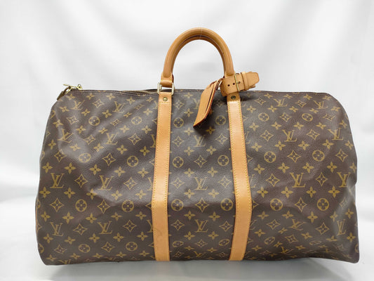 LOUIS VUITTON Louis Vuitton Monogram Keepol 45 Boston Bag