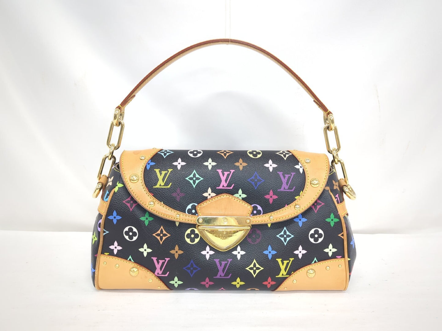 LOUIS VUITTON M40204 Monogram Multicolor Beverly MM Handbag