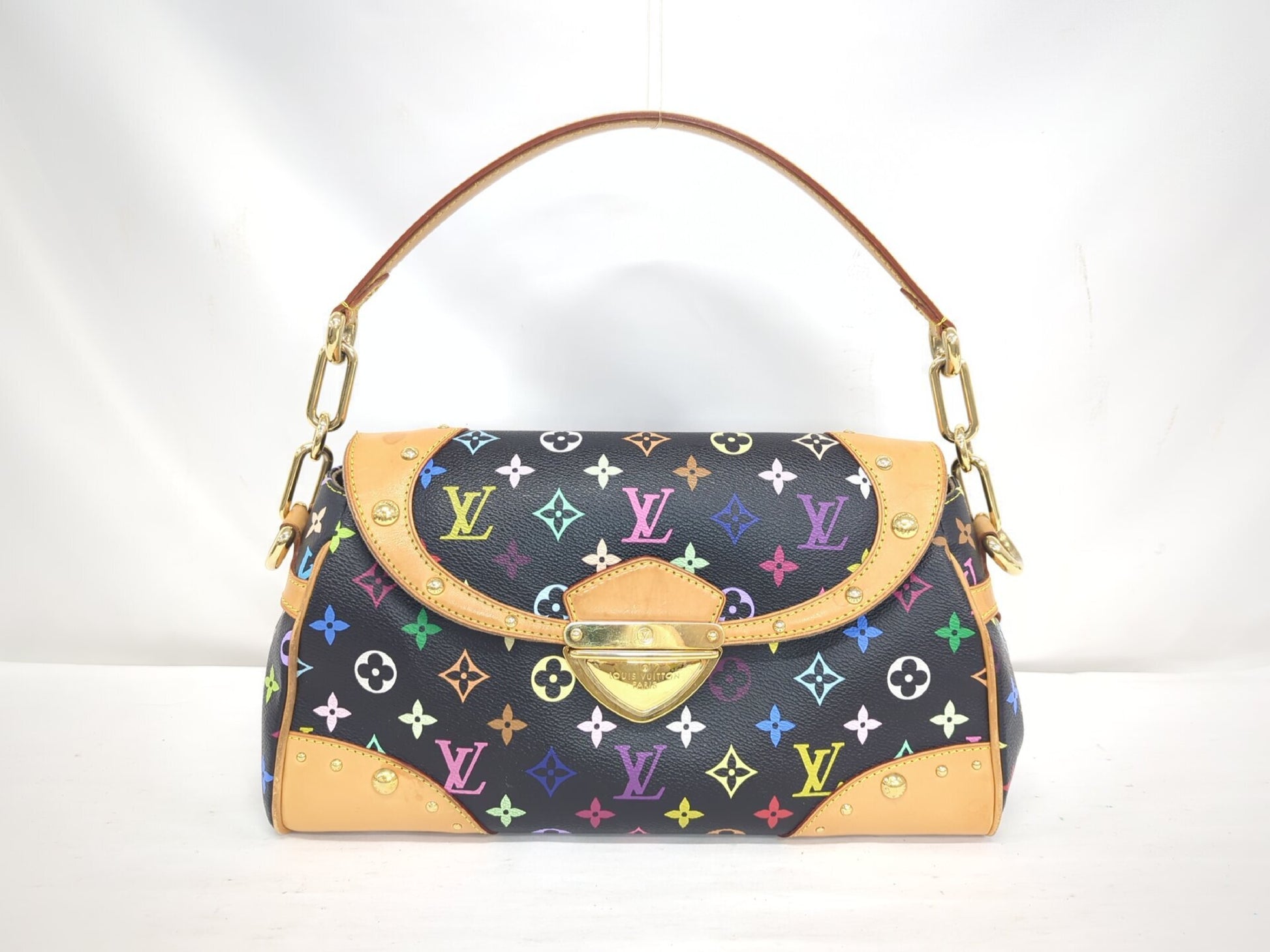 LOUIS VUITTON M40204 Monogram Multicolor Beverly MM Handbag