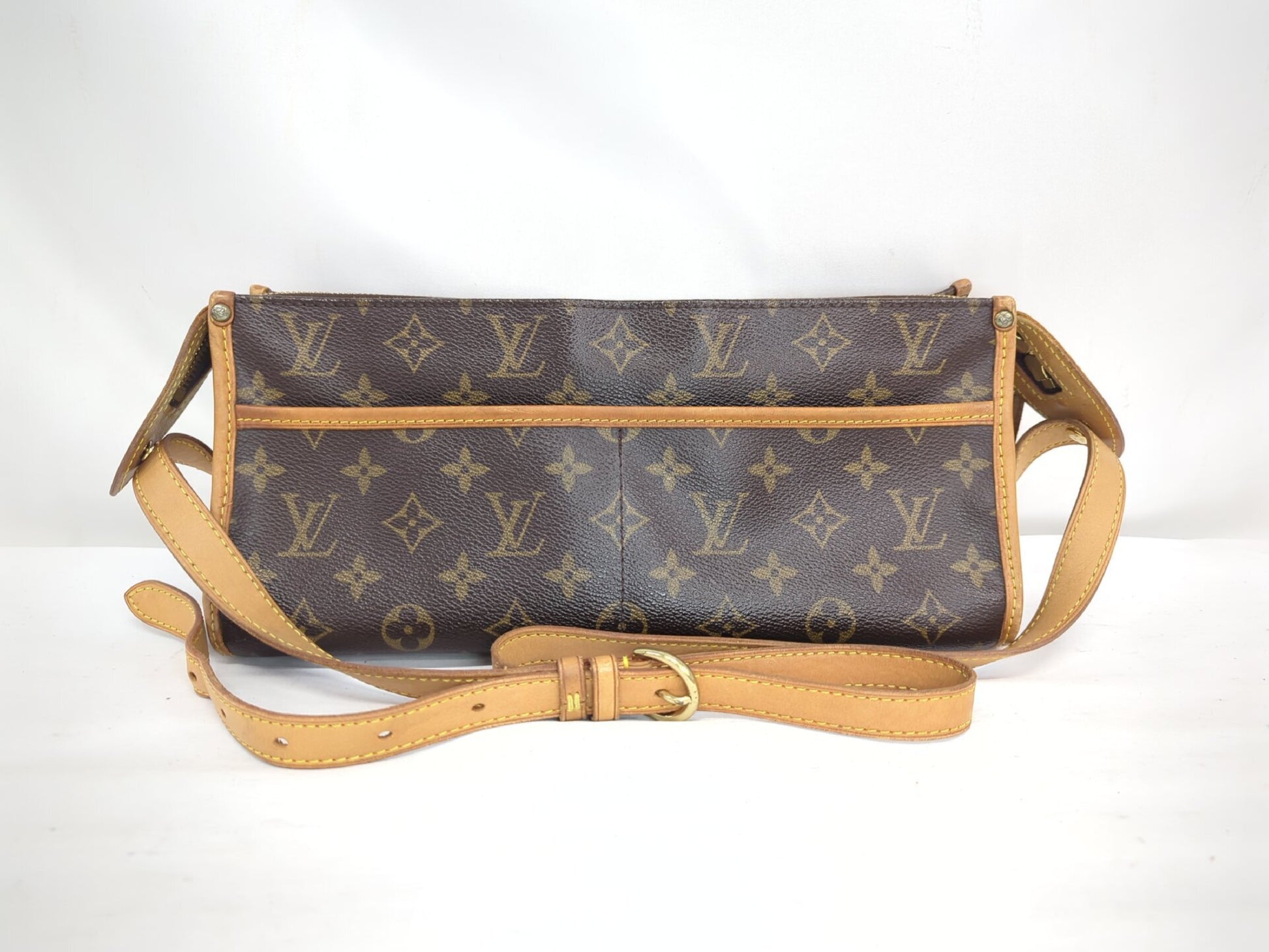 LOUIS VUITTON M40008 Monogram Popancourt Ron Shoulder Bag