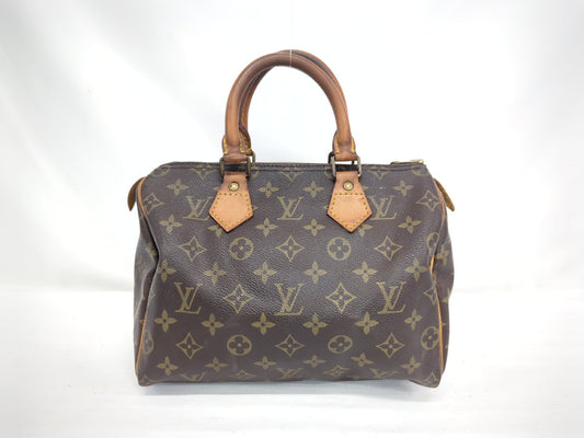 LOUIS VUITTON M41528 Monogram Speedy 25 Handbag