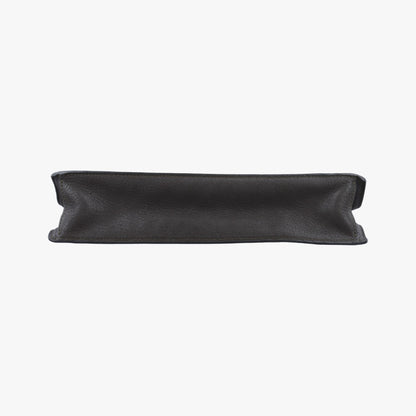 VERSACE Medusa Black Leather Shoulder Bag