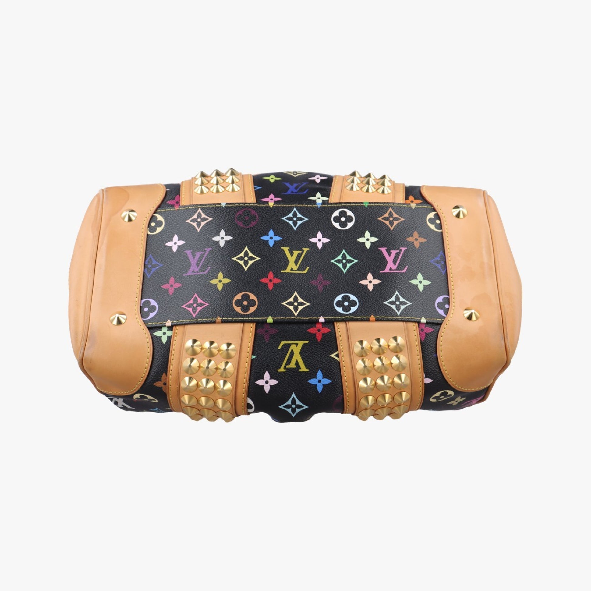 LOUIS VUITTON Courtney MM Noir Monogram Multicolor M45642 TR2130 Shoulder Bag