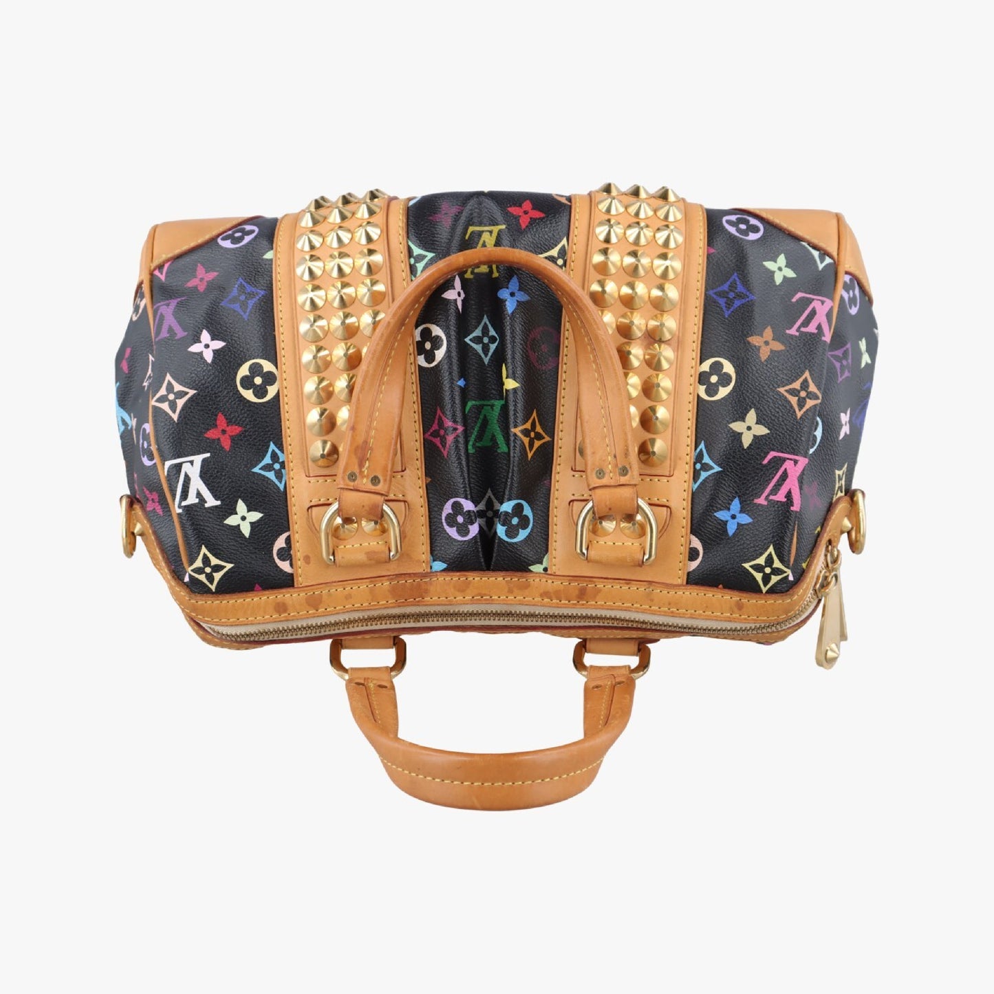 LOUIS VUITTON Courtney MM Noir Monogram Multicolor M45642 TR2130 Shoulder Bag