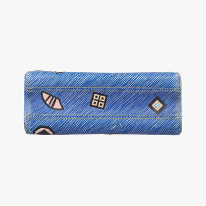 LOUIS VUITTON Twisted MM Blue x Multicolor Epi M54865 FL3185 Shoulder Bag