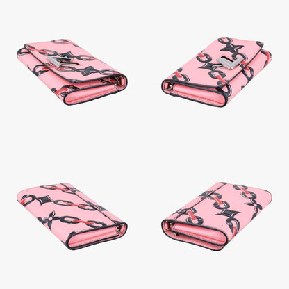 LOUIS VUITTON Portefeuil Twist Pink X Red X Black Epi M67227 SP0146 Shoulder Bag