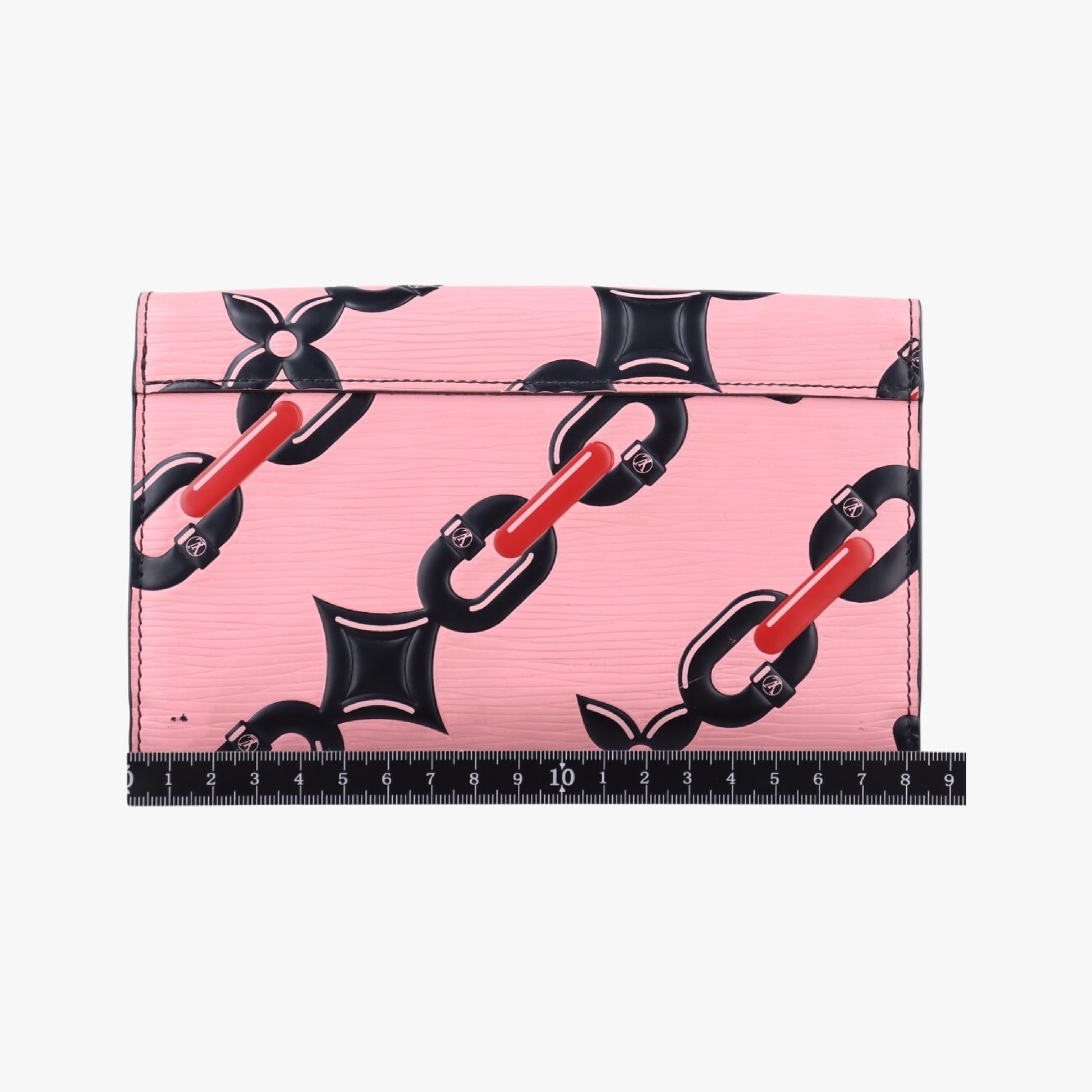 LOUIS VUITTON Portefeuil Twist Pink X Red X Black Epi M67227 SP0146 Shoulder Bag