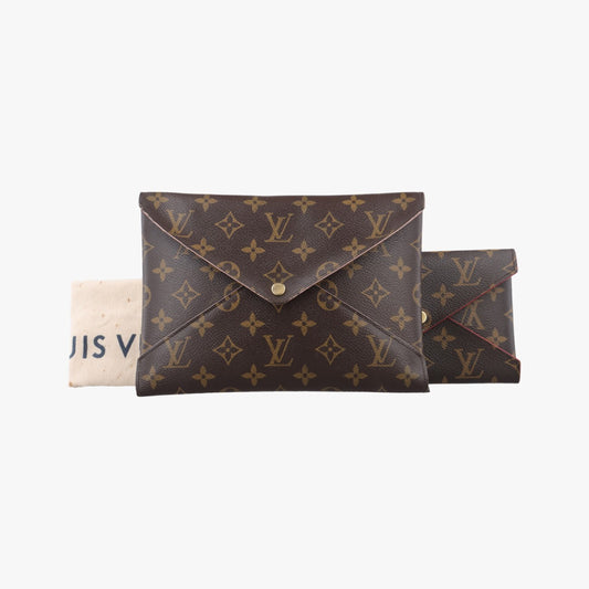 LOUIS VUITTON Pochette Kirigami Monogram/Brown Monogram Canvas M62034 SP3138 Clutch Bag