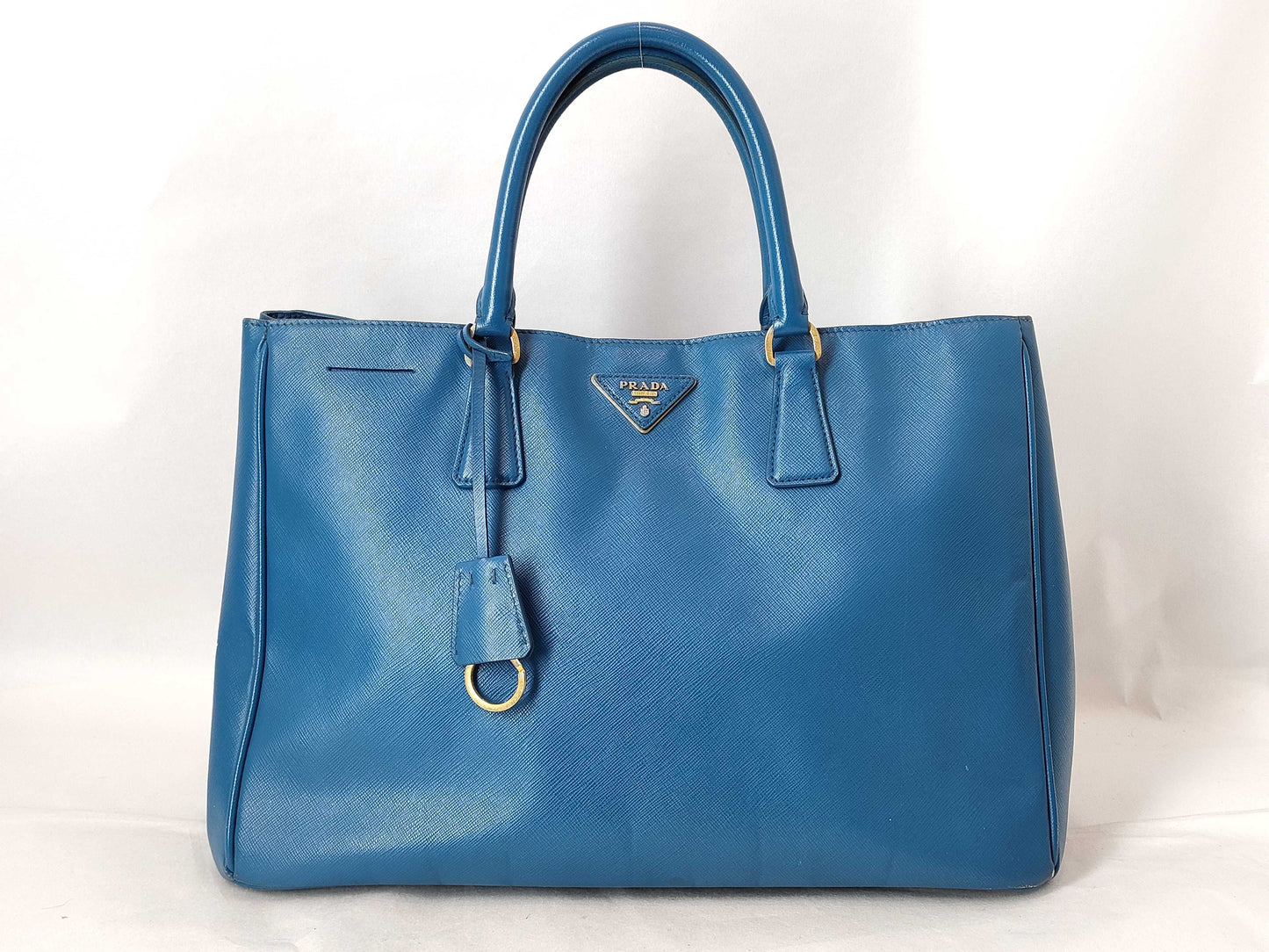 PRADA PRADA Saffiano Bag Blue Women's Handbag