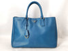 PRADA PRADA Saffiano Bag Blue Women's Handbag