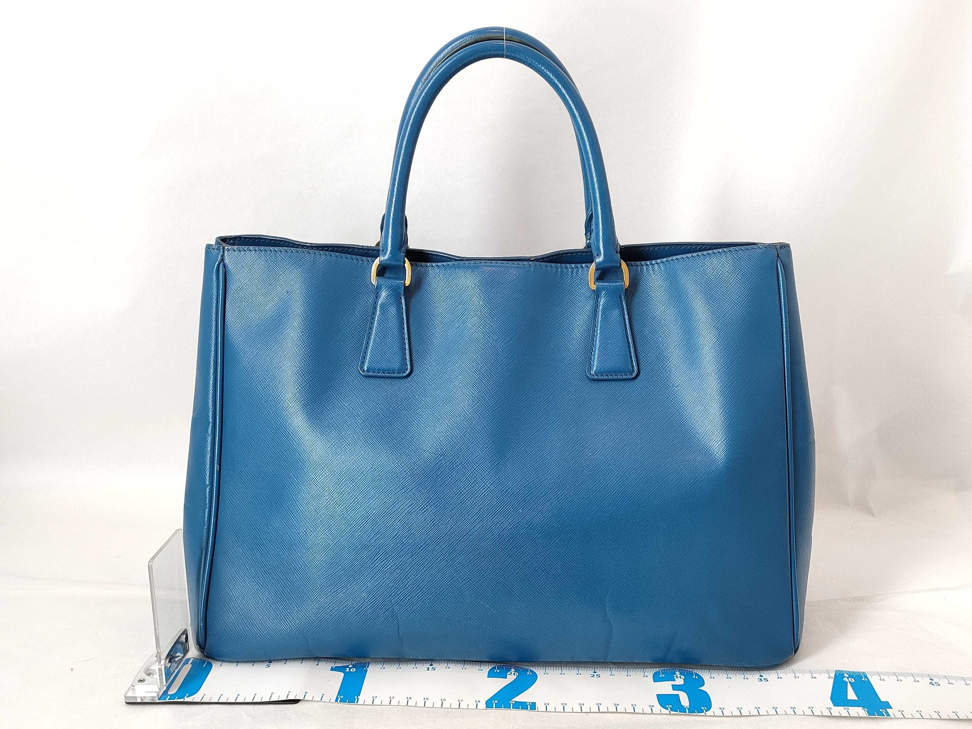 PRADA PRADA Saffiano Bag Blue Women's Handbag
