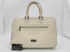CHANEL CHANEL Matlasse Briefcase Leather Ivory Bag