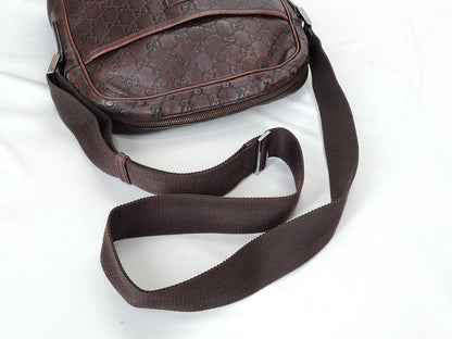 GUCCI Gucci Shima GUCCI GG Imprime Shoulder Bag Brown Shoulder Bag