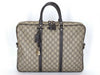 GUCCI GG Supreme GUCCI GG Pattern PVC Briefcase Leather Business Bag