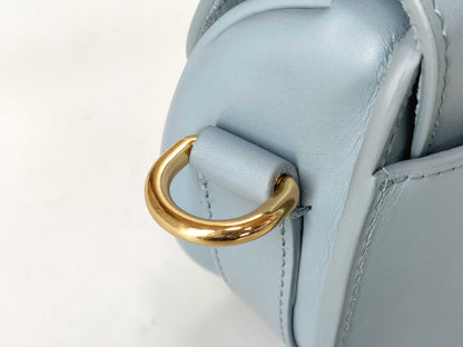 Dior Dior CD Logo Flap Shoulder Bag Light Blue Shoulder Bag