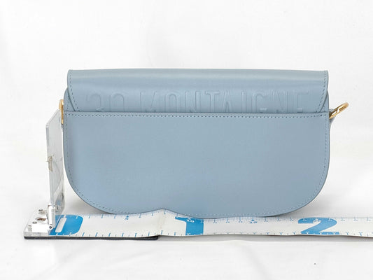 Dior Dior CD Logo Flap Shoulder Bag Light Blue Shoulder Bag