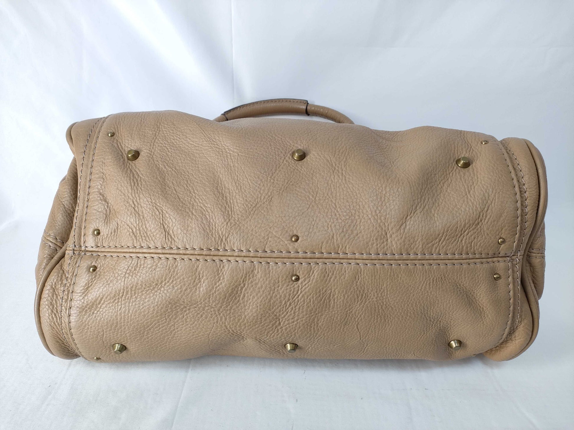 Chloe Chloe Paddington Handbag Mini Boston Leather Handbag