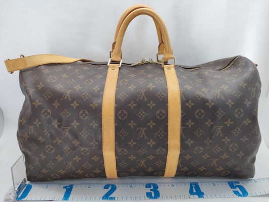 LOUIS VUITTON Monogram Louis Vuitton Monogram Key Port Vantriere 55 Boston Boston Bag