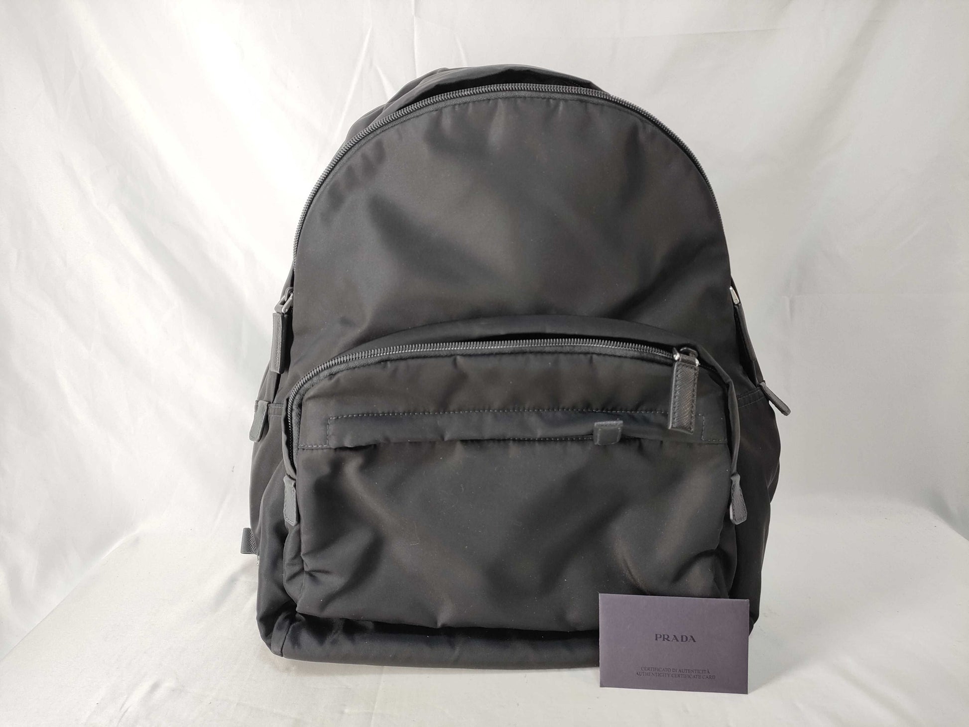 PRADA Nylon Saffiano Backpack 2VZ066 Rucksack