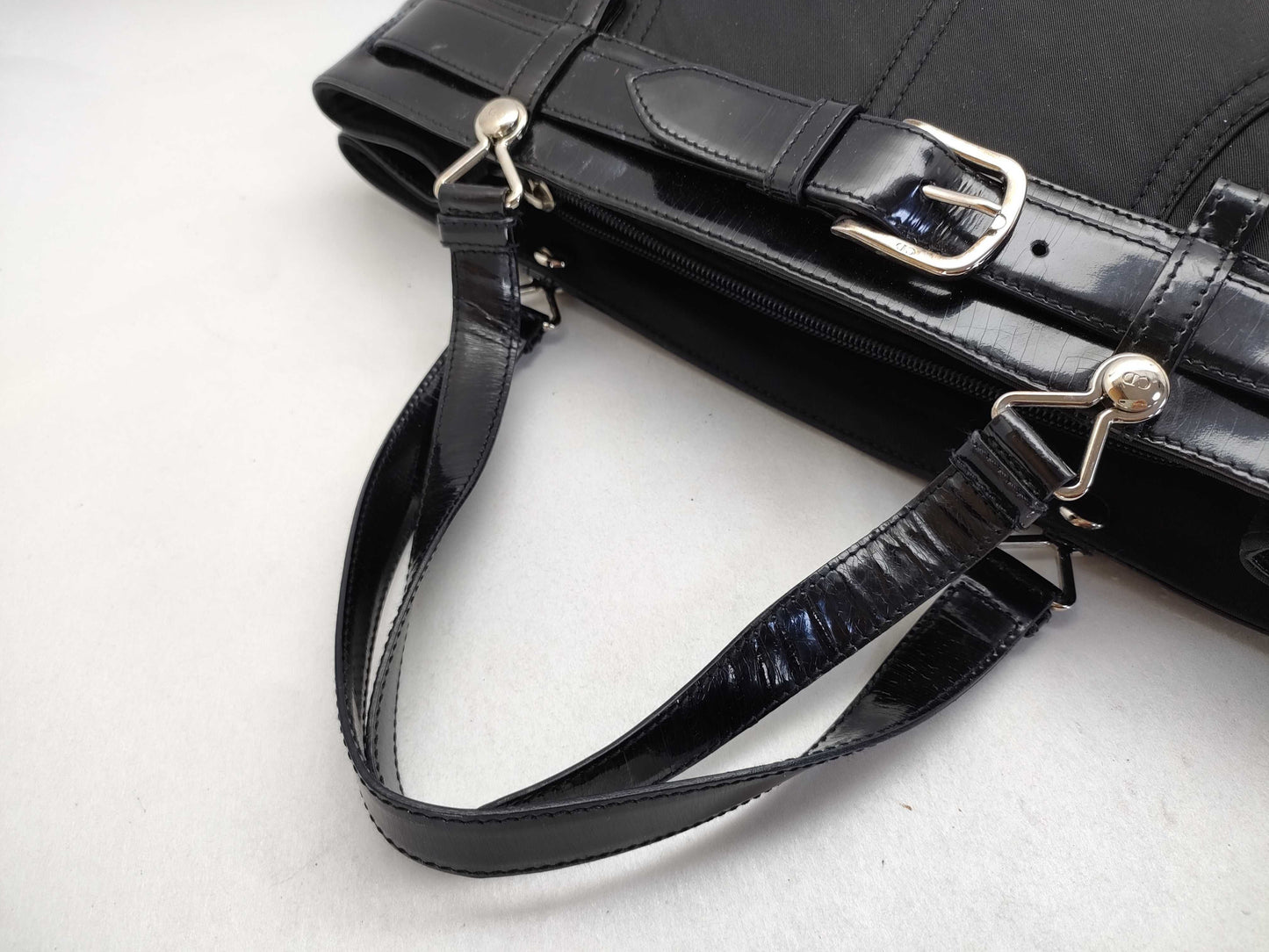 Dior Nylon Tote Bag Saddle Tote Bag