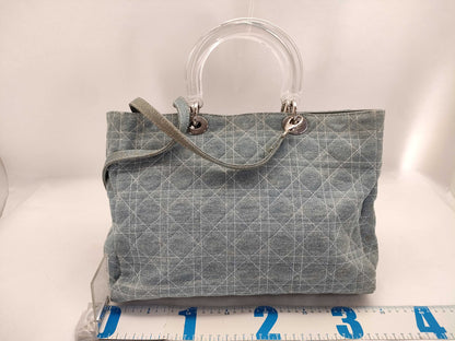 Dior Lady Dior Denim Lady Dior 2way Handbag Shoulder Handbag