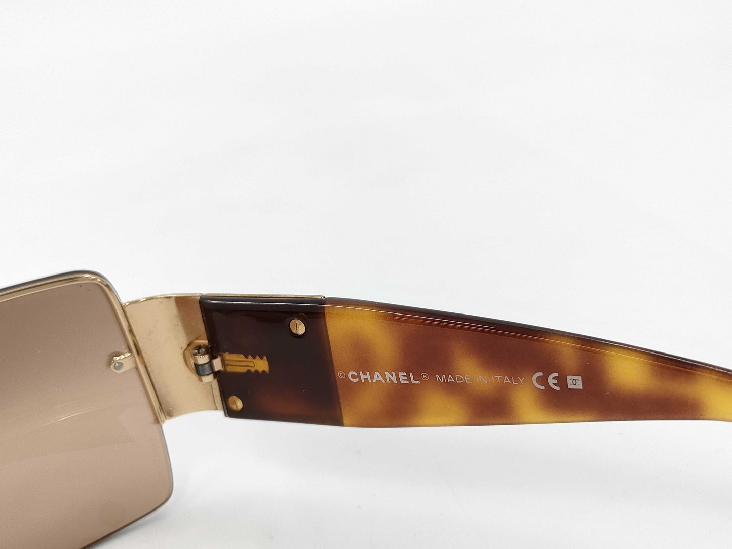 CHANEL Sunglasses Cocomark Rhinestone Sunglasses Glasses