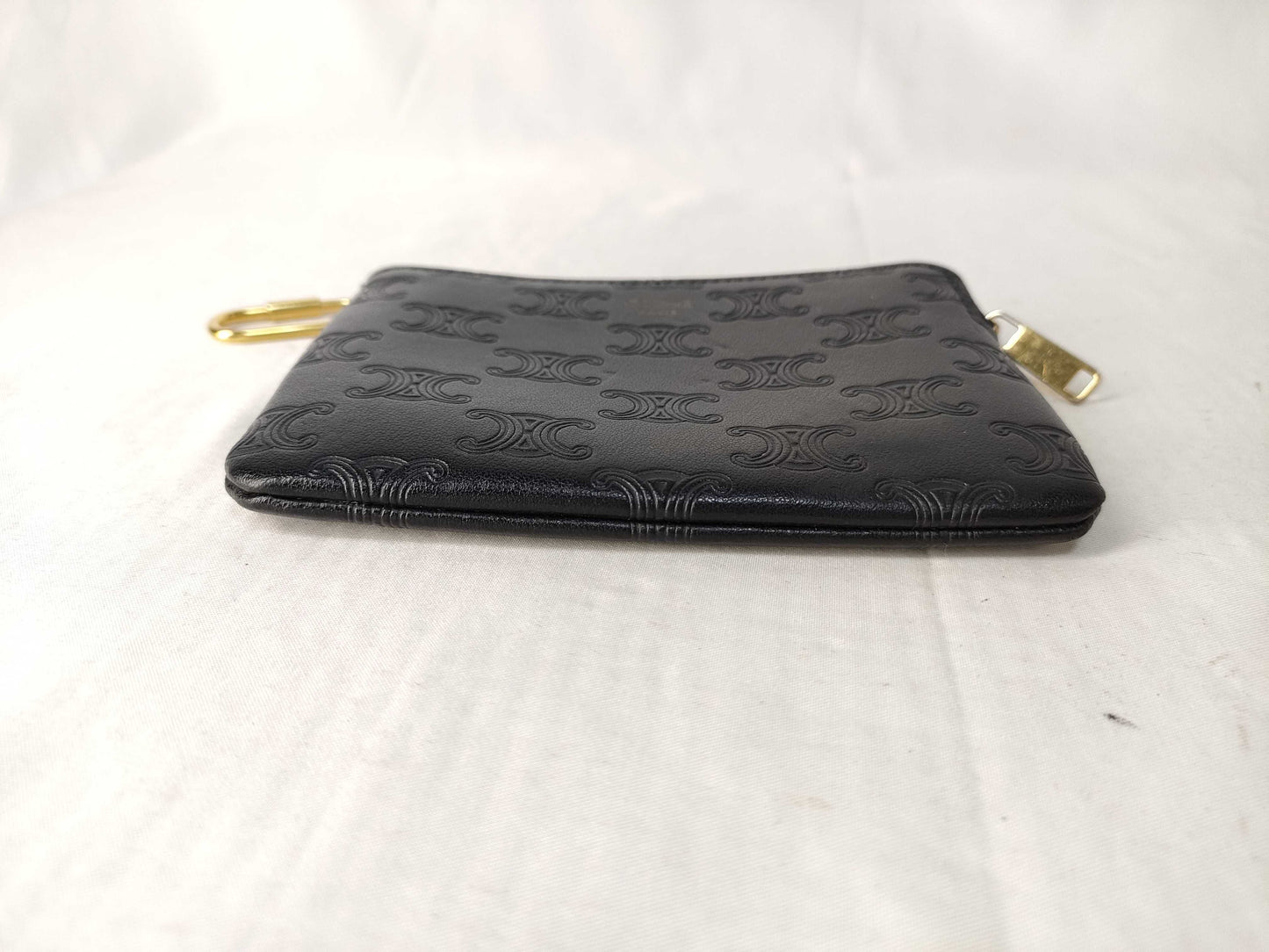 CELINE Triomphe with Keyring Coin Case Coin Case Coin Case